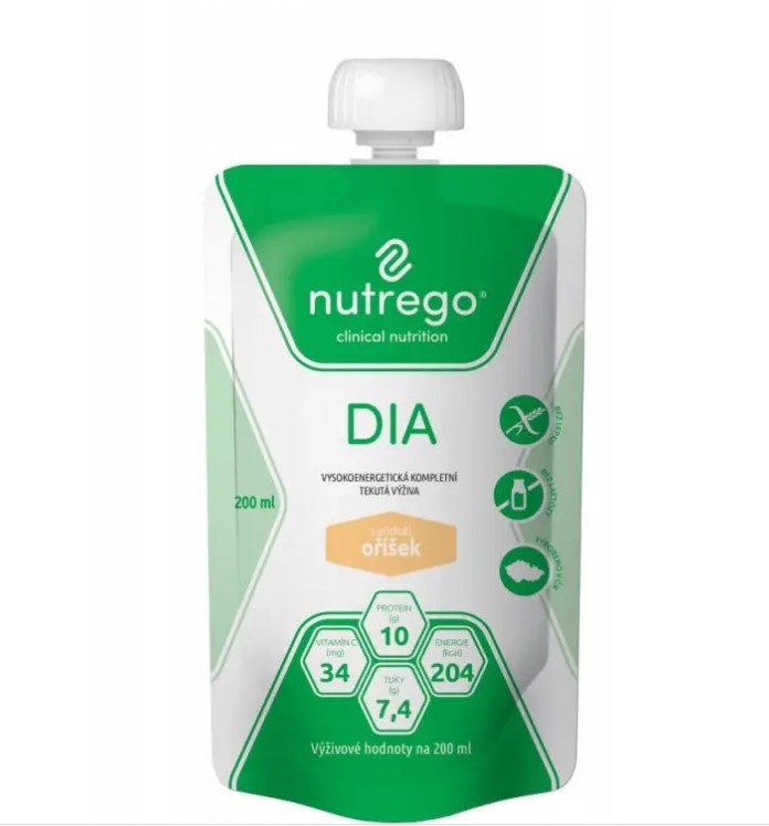 Nutrego DIA 200ml nucă 1pc